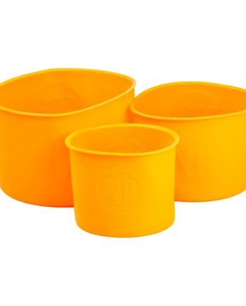 Набір форм для випічки паски силіконові 3 шт 1.7 л, 1 л, 0.6 л форми для паски Помаранчеві HP-35-557O