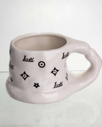 Чашка порцелянова 500 (мл) оригінальна кружка на подарунок чашка для чаю та кави Чорний FM-11A