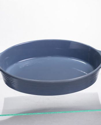 Форма для запікання овальна 36×22,5×7 (см) 2 літри Блакитна S1288