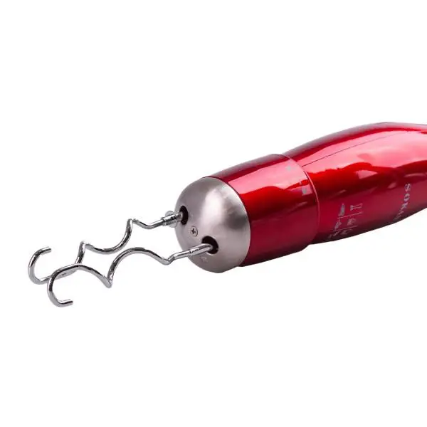 Кухонний комбайн з чашею 7 в 1 Sokany SM-5011-7 600 Вт з насадками Червоний