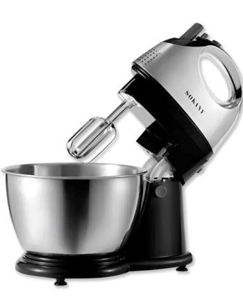 Міксер стаціонарний Sokany KF-906CS з чашею на 4 л 500Вт