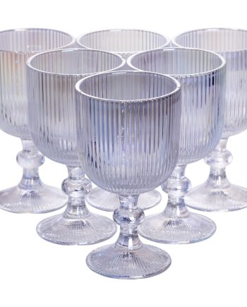 Набір келихів для вина 6 (шт) по келихи під вино 300 (мл) на ніжці келихи винні HP7115RB