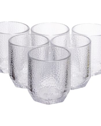 Набір склянок 6 (шт) 250 (мл) для лимонадів, соку, води, коктейлів HP-19-LJB-2
