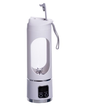 Портативний блендер для смузі на акумуляторі 450 мл 25 Вт USB Білий HP-11-10W