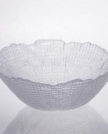 Салатниця велика скляна прозора 1 літр кругла 64486-49