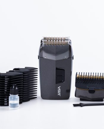 Шейвер-тример VGR V-086 зі знімними насадками, сірий