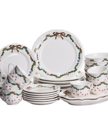 Столовий набір посуду 32 предмети на 6 осіб ROYAL порцеляновий YY78-11A