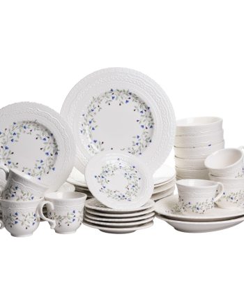 Столовий набір посуду тарілок і чашок 32 предмети на 6 персон Sophie порцеляновий, обідній столовий сервіз тарілок YY78-5A