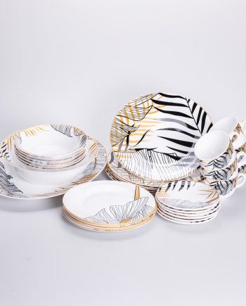 Столовий сервіз з порцеляни Palm на 6 осіб 32 предмети HP-HK-7