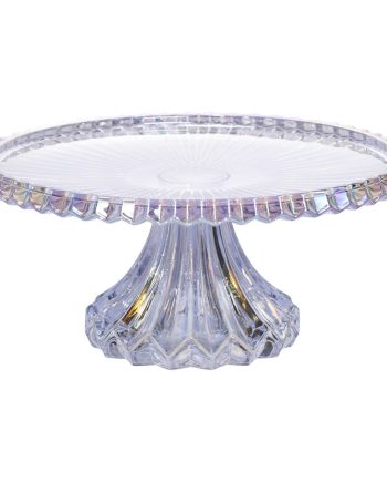 Тортівниця на ніжці Ø26 см скляна кругла HP-19-148