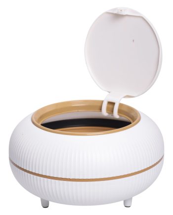 Відро для сміття настільне 23×23×13 (см) з кришкою HP-45-4