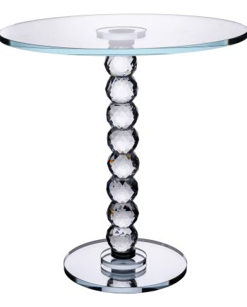 Тортівниця скляна на ніжці 30×32 см см підставка для торта, капкейків прозора HP-4-81L