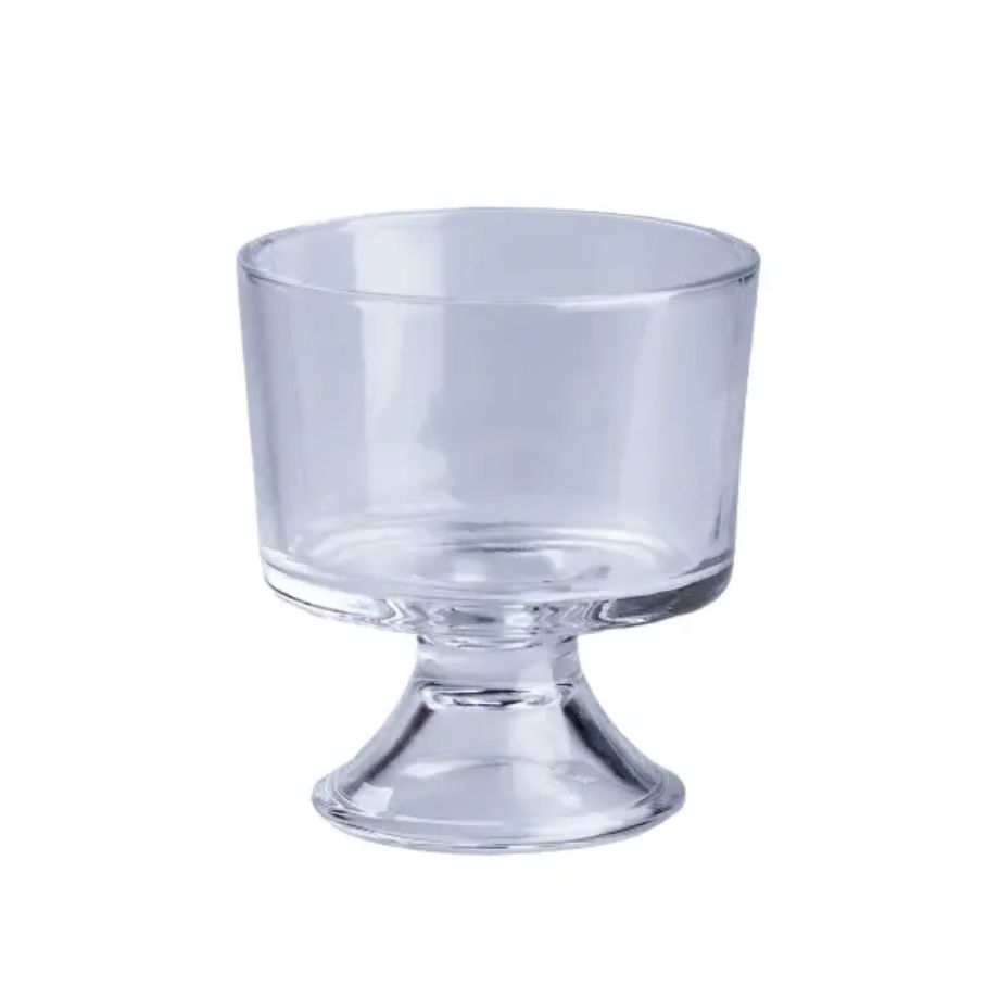 Набір креманок із товстого скла 6 штук по 310 мл прозорий HP560