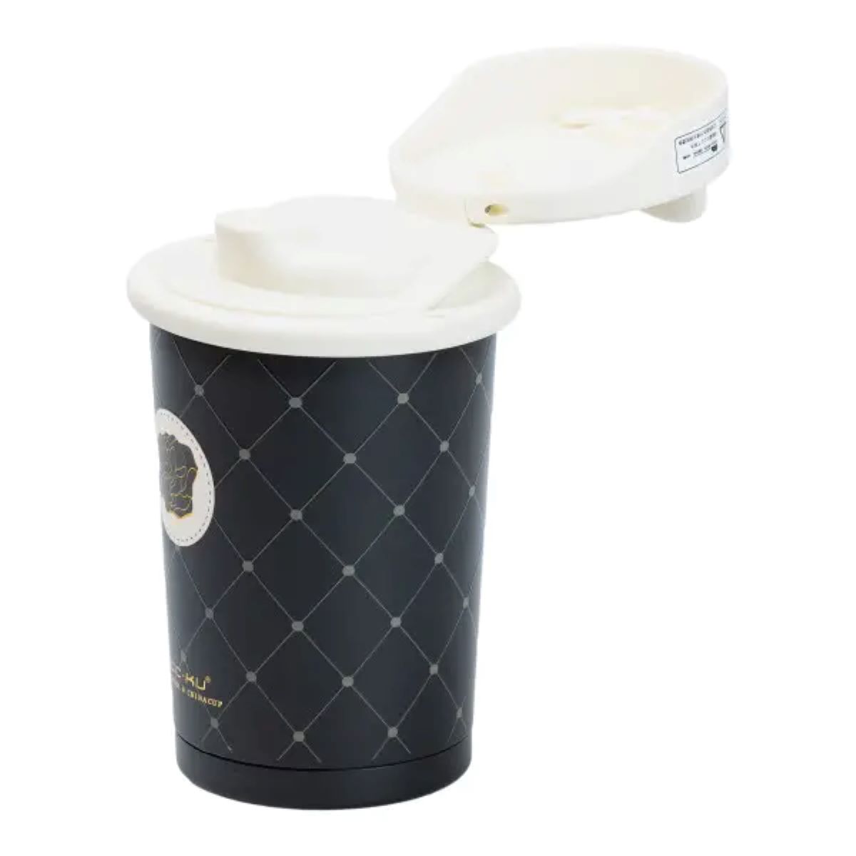 Термокухоль з ремінцем 460 мл Чорна HP45603B