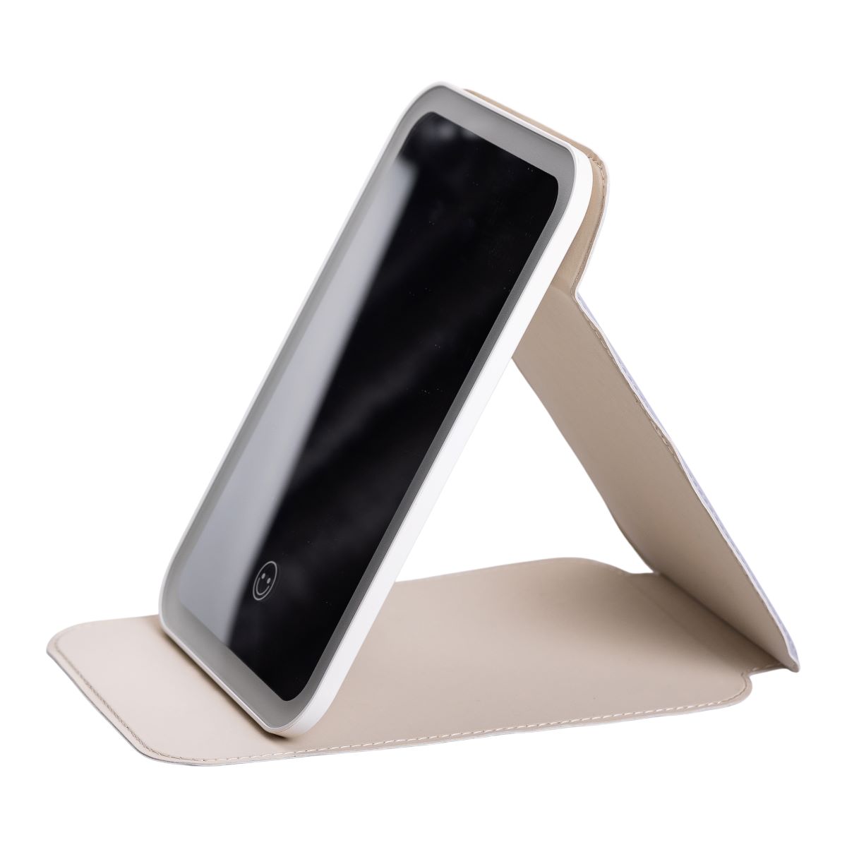 Дзеркало з лед підсвічуванням настільне складне 19.5х13.5 см косметичне для макіяжу HP-10-8AV