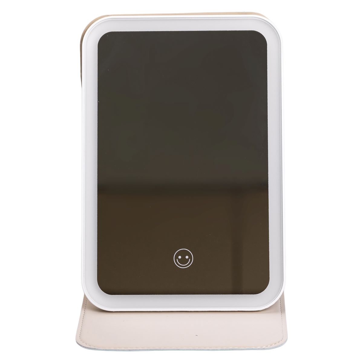 Дзеркало з лед підсвічуванням настільне складне 19.5х13.5 см косметичне для макіяжу HP-10-8AV