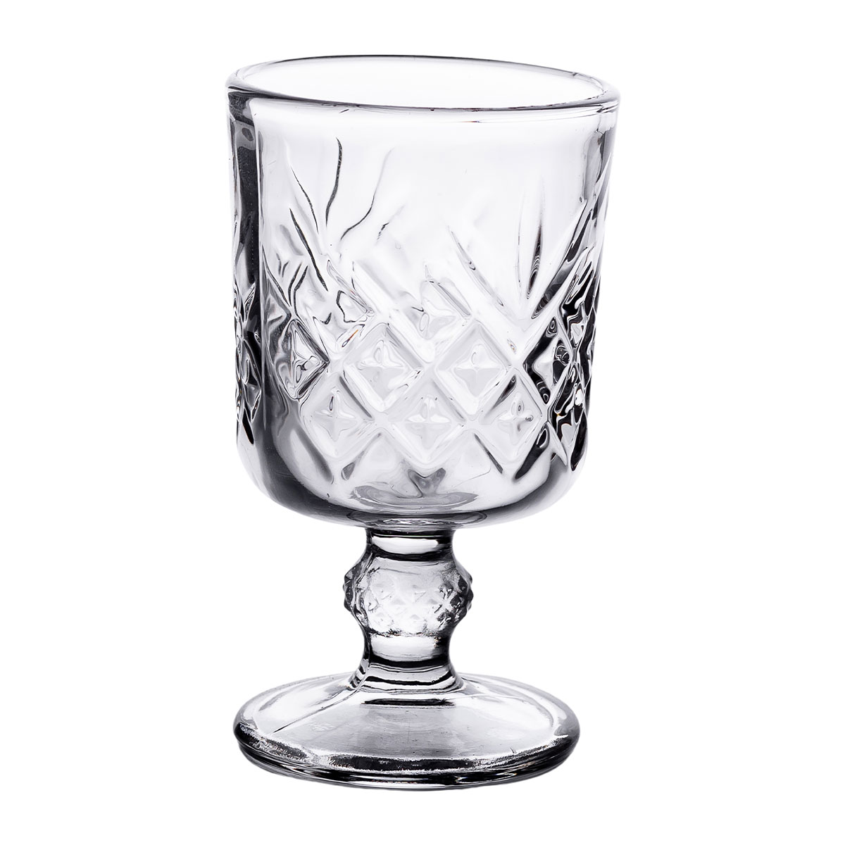 Набір чарок на ніжці 6 шт 60 мл скляні чарки для горілки, настоянки HP-YH-42