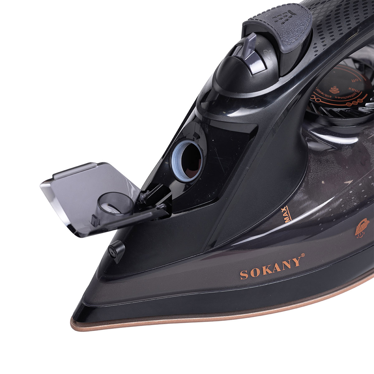 Праска з парою з автовідключенням професійна бездротова для одягу 2400 Вт Sokany SK-11037
