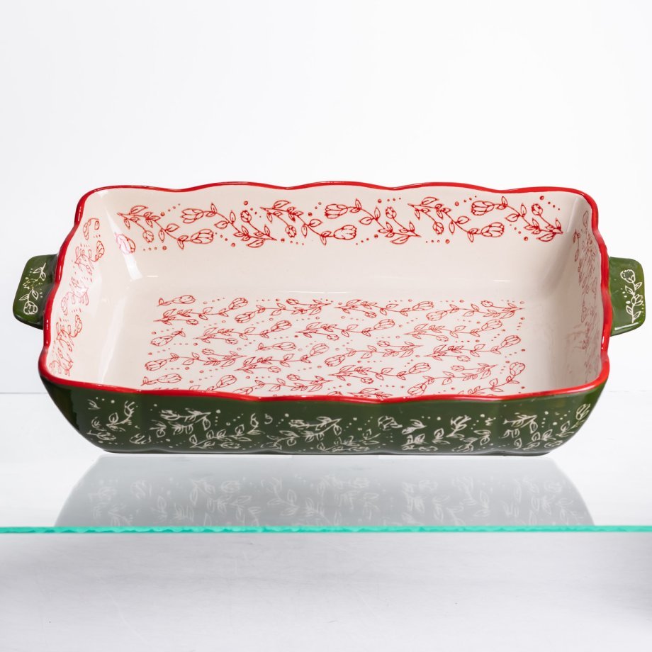 Форма для запікання та сервірування Vintage Прямокутна з ручками HM05-12