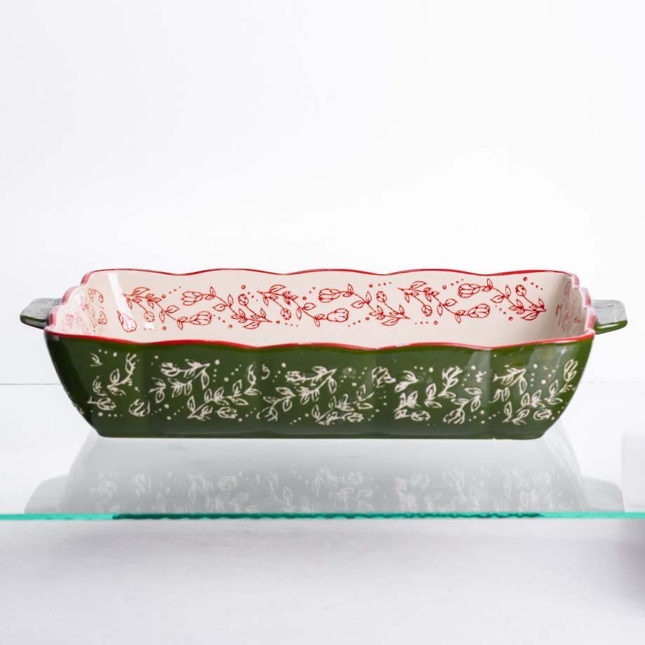 Форма для запікання та сервірування Vintage Прямокутна з ручками HM05-12