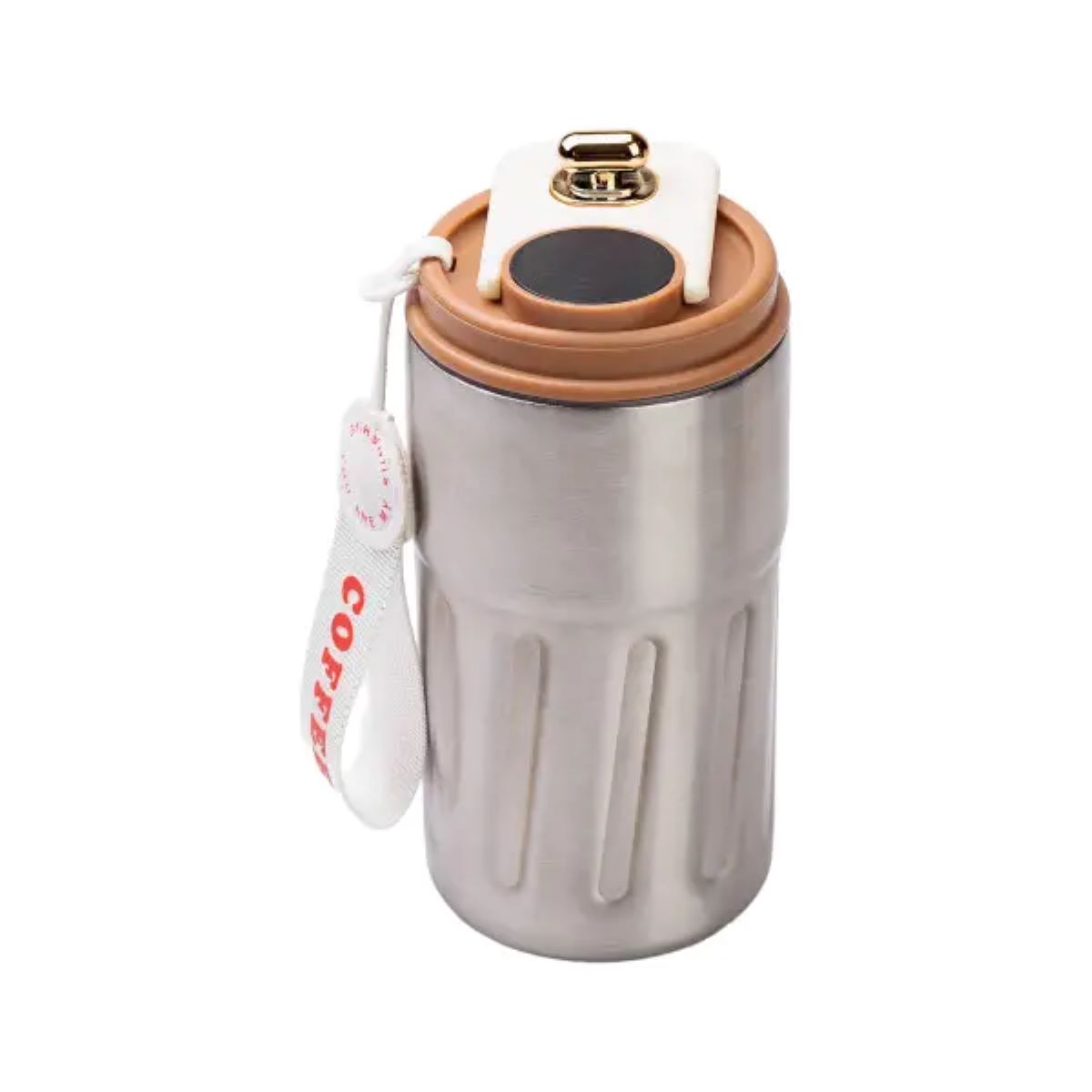 Термочашка Coffee з датчиком температури 500 мл коричнева HP-14-10BR