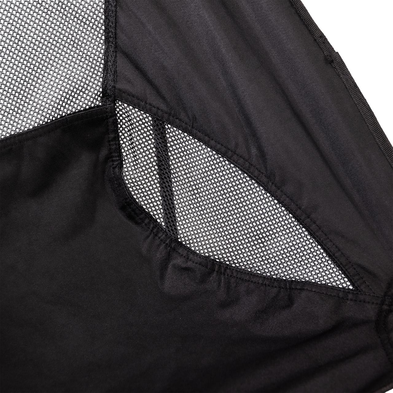 Крісло туристичне складне 55х55х70 см для кемпінгу на природу в чохлі Чорне HP-Y-1