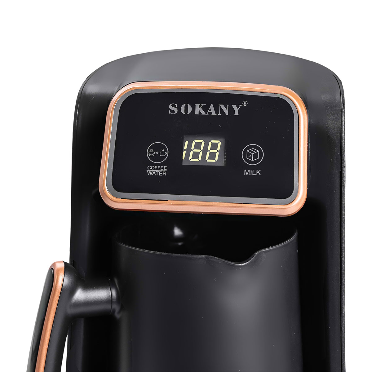 Кавоварка електрична 600 (мл) для дому та офісу Sokany SK-04015