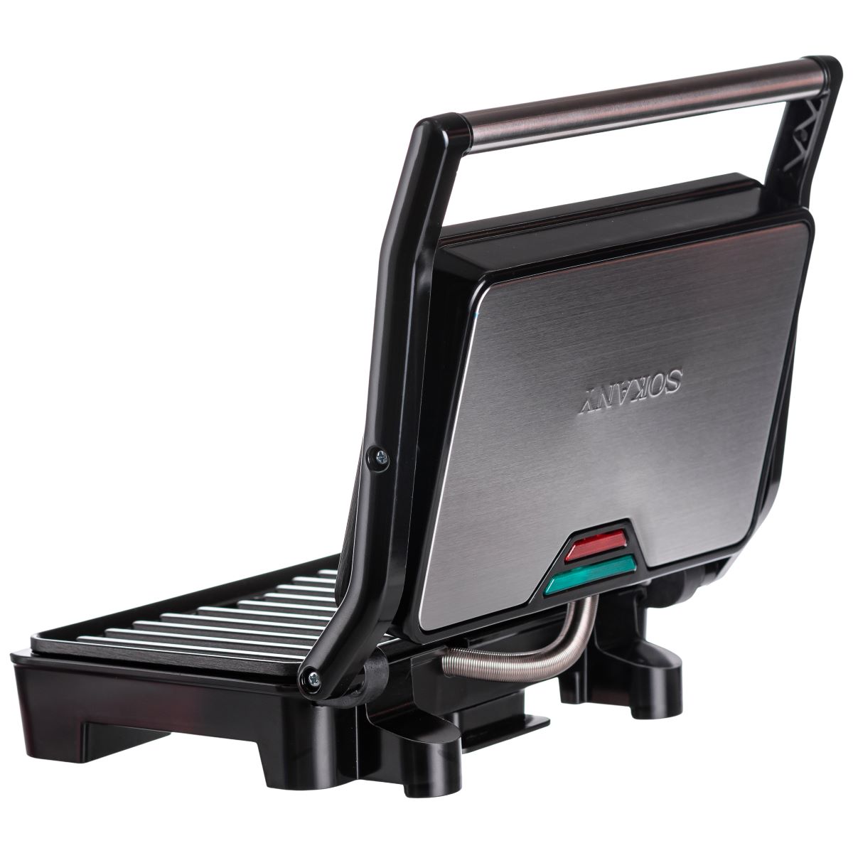 Електрогриль притискний з антипригарним покриттям 850 Вт Sokany SK-223