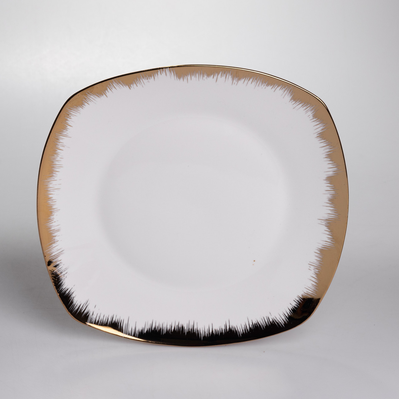 Столовий набір посуду тарілок і чашок 24 предмети на 6 персон «Геометрія» порцеляновий SD-24-1