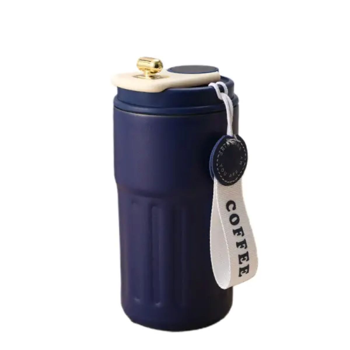 Термочашка Coffee з датчиком температури 500 мл синя HP-14-10BL