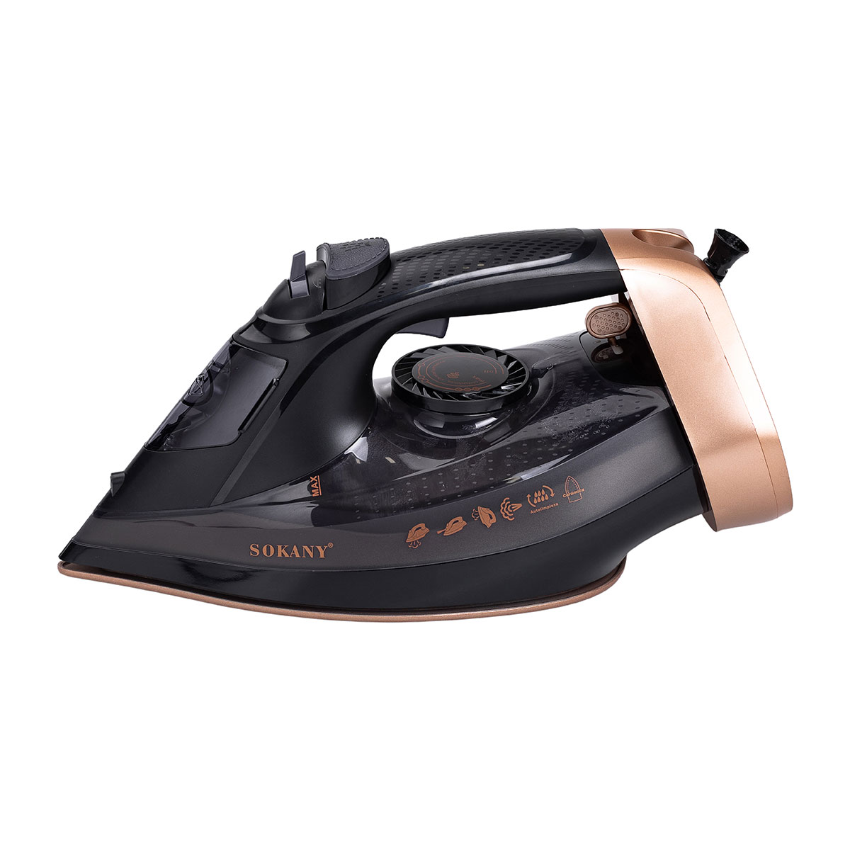 Праска з парою з автовідключенням професійна бездротова для одягу 2400 Вт Sokany SK-11037