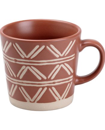 Чашка порцелянова 350 мл для чаю чи кави Коричнева HP6176BE