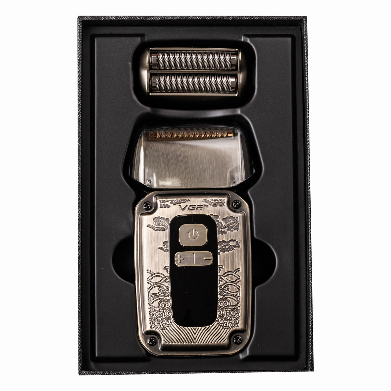 Електробритва-шейвер VGR V-337 акумуляторна з двома бритвенними головками