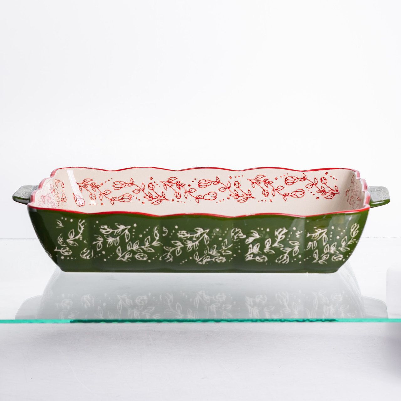 Форма для запікання та сервірування Vintage Прямокутна з ручками HM05-12