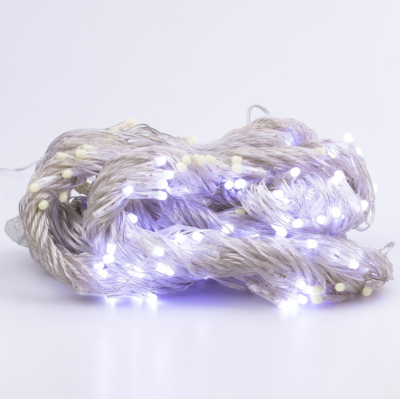Гірлянда штора 3х2 м 144 LED світлодіодна мідний провід 16 ниток Білий ZWM2320LEDW