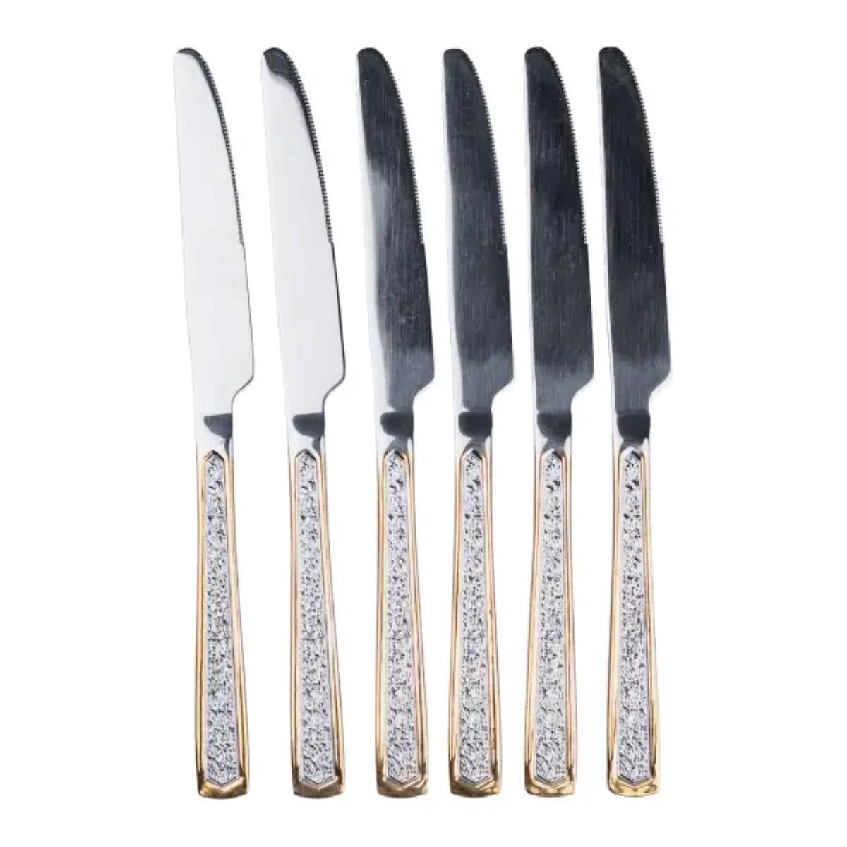 Набір столових ножів 6 шт нержавіюча сталь 23 см HP696