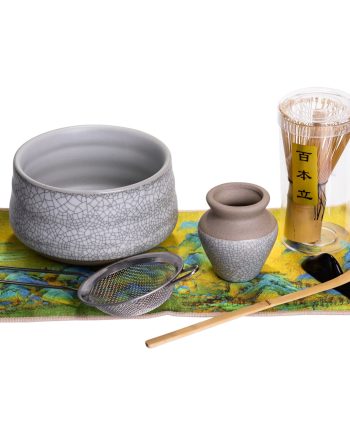 Медитативний набір для приготування чаю Матча в японському стилі (7 предметів)