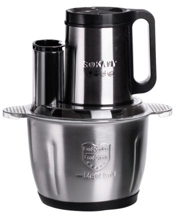 Чоппер подрібнювач із чашею на 2.7 л кухонний електричний Sokany SK-06019