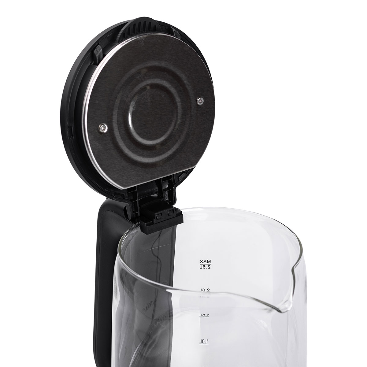 Електричний чайник скляний 2,5 л Sokany SK-09015 дисковий 1500 Вт