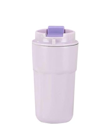 Термокухоль з напувалкою 450 мл з ремінцем Фіолетовий HP153V