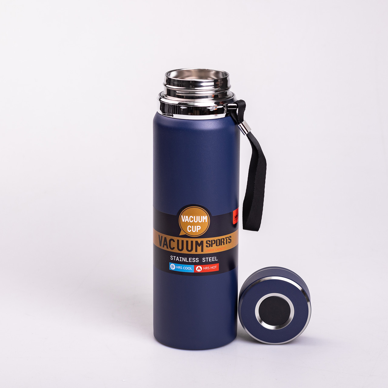Термос Vacuum Sports з датчиком температури 1 л синій HP-14-30BL
