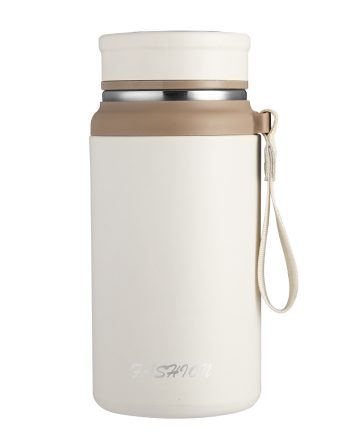 Термос Fashion з датчиком температури 700 мл Білий HP-14-20W