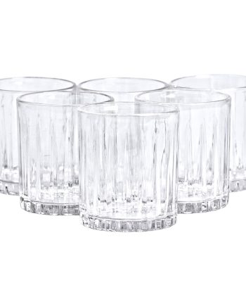 Набір склянок 6 шт. 330 мл для лимонадів, соку, води, коктейлів скляні HP-YH-8