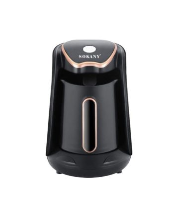 Електротурка Sokany SK-04008 250 мл чорна із золотом