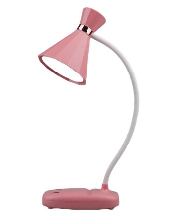 Настільна лампа на акумуляторі 3.2 Вт, світильник настільний Рожевий DM5062P