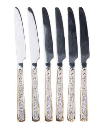 Набір столових ножів 6 шт нержавіюча сталь 23 см HP696