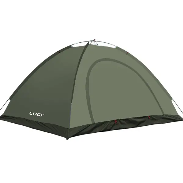 Намет двомісний 200×150×120 (см) кемпінговий туристичний для риболовлі, полювання LU-025GR Хакі