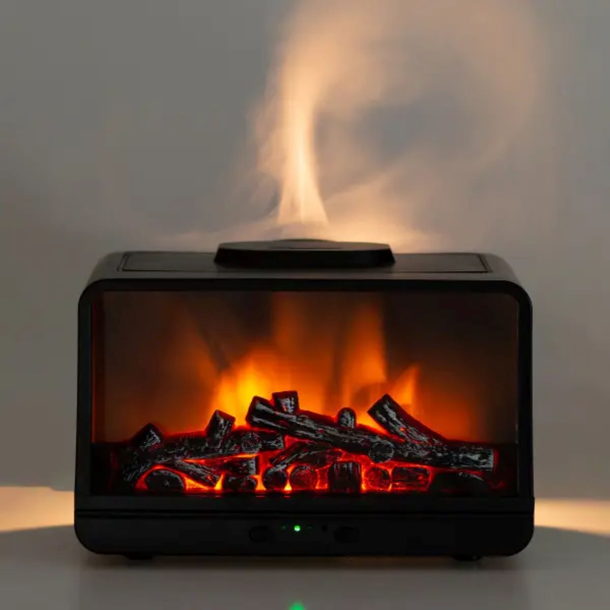 Зволожувач повітря Камін 300 мл чорний HPLN001G