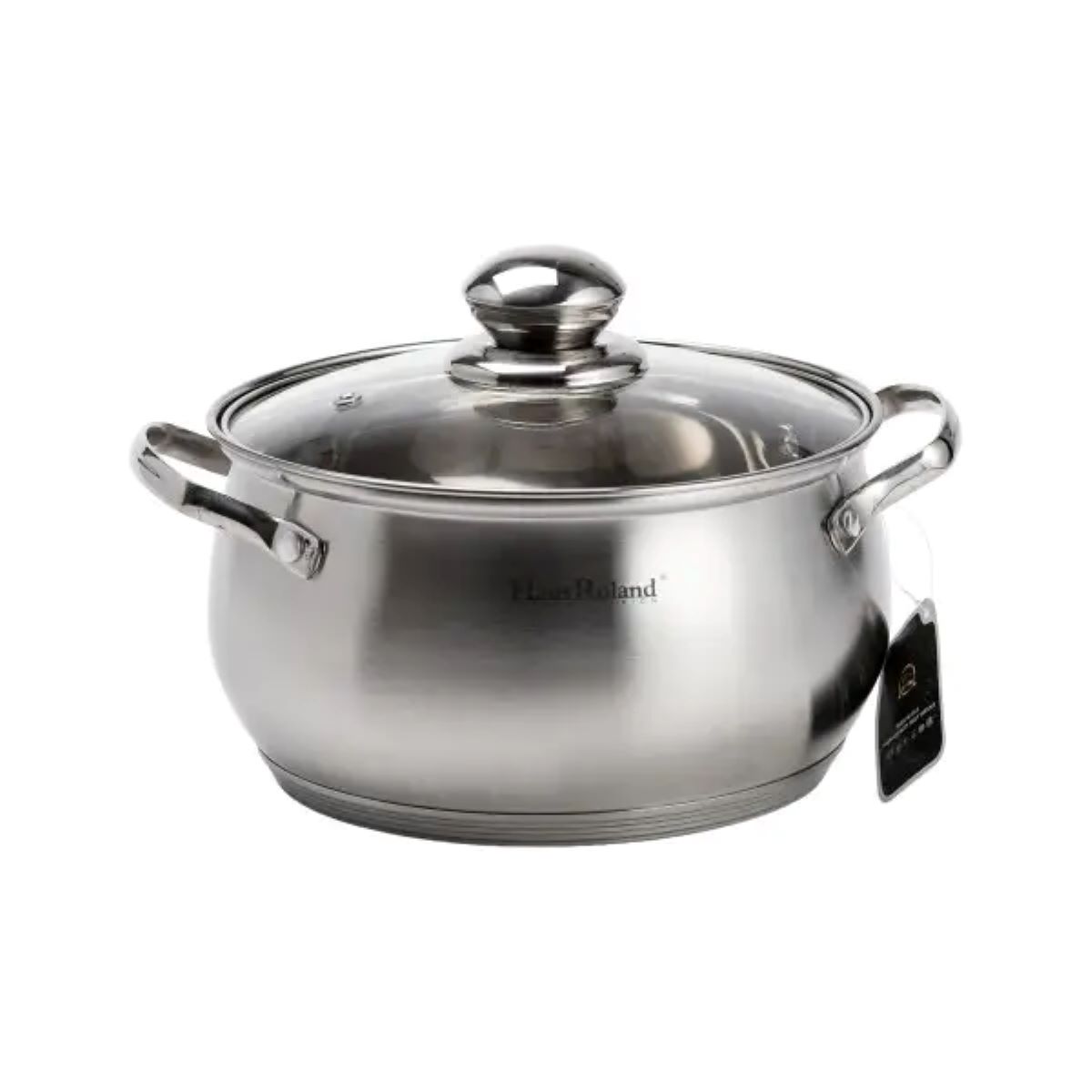 Набір каструль з нержавіючої сталі 4 шт по 6,3/3,9/2,9/2,1 л хром HP33526