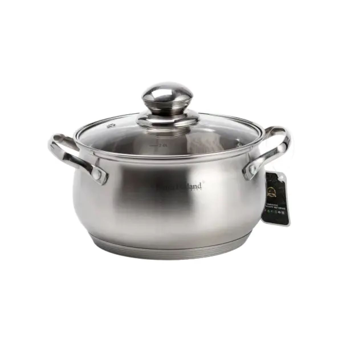 Набір каструль з нержавіючої сталі 4 шт по 6,3/3,9/2,9/2,1 л хром HP33526